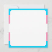 Transgender Flag Anime Person | LGBTQIA+ (Achterkant)