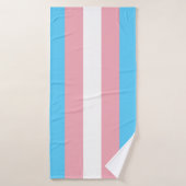 Transgender Flag Badhanddoek (Badhanddoek)