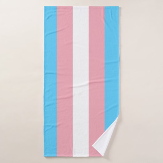 Transgender Flag Badhanddoek (Badhanddoek)