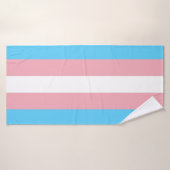 Transgender Flag Badhanddoek (Badhanddoek)