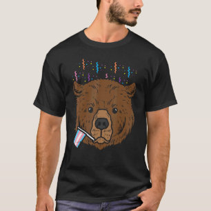 Transgender Flag Beer Transpride Transseksueel LGB T-shirt