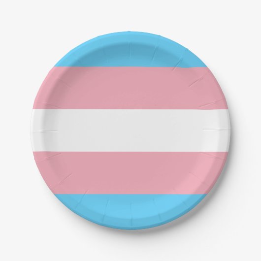 Transgender Flag borden, Pride community / gender Papieren Bordje (Voorkant)