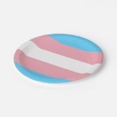 Transgender Flag borden, Pride community / gender Papieren Bordje (Gekanteld)