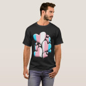 Transgender Flag Day MTF FTM Pride Trans Transgend T-shirt (Voorkant volledig)