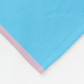 Transgender Flag Fleece Blankets Deken (Hoek)