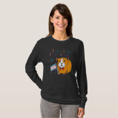 Transgender Flag Hamster Lgbt Trans Pride Stuff T-shirt (Voorkant volledig)