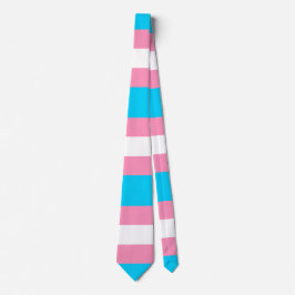  Transgender Flag | LGBTQIA+ Pink, Blue and White Stropdas