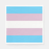 Transgender Flag Papieren servetten (50 PK) (Voorkant)