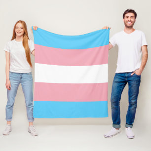 Transgender flag pride LGBT Symbool Homos Fleece Deken