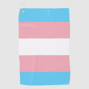 Transgender Flag & Pride Love golf community /LGBT Golfhanddoek