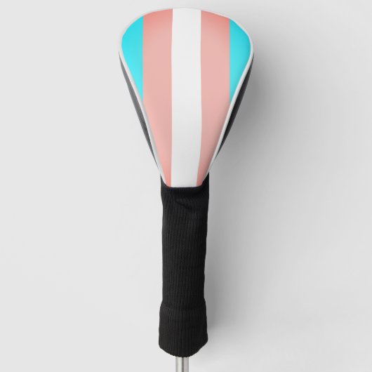 Transgender Flag & Pride Love golf community /LGBT Golfheadcover (Voorkant)