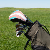 Transgender Flag & Pride Love golf community /LGBT Golfheadcover (Insitu)