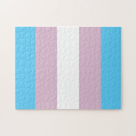 Transgender Flag Puzzles Legpuzzel (Horizontaal)