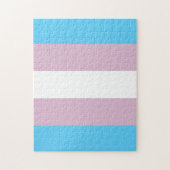 Transgender Flag Puzzles Legpuzzel (Verticaal)