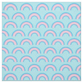 Transgender Flag Rainbows Cute Blue Roze White Stof (Swatch)