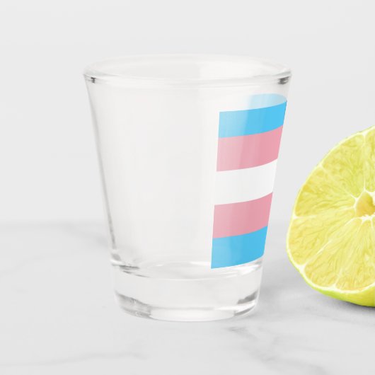Transgender Flag Shot Glas (Links)