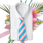 Transgender Flag Stripes & Pride community Stropdas<br><div class="desc">Stropdas (bedrijf): Transgender Flag & Pride-gemeenschapssymbool voor transseksuele personen en de transseksuele gemeenschap.</div>