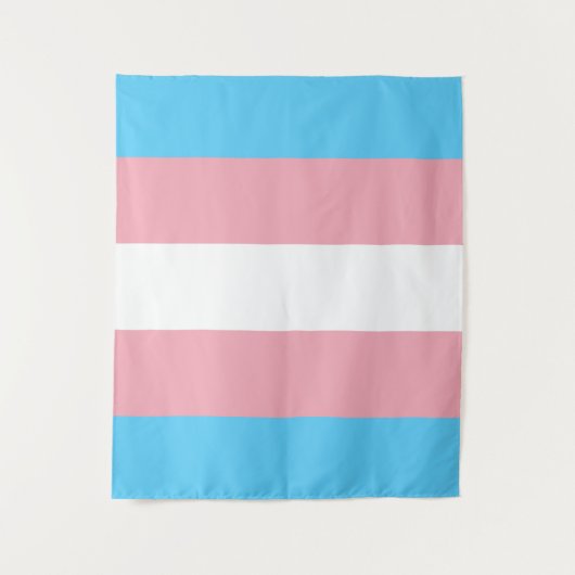Transgender flag trans pride LGBT symbol gay homos Wandkleed (Voorkant)