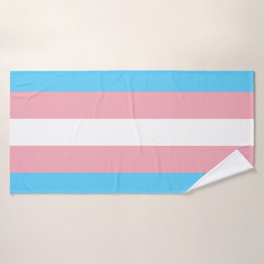 Transgender flag trans-pride LGBT symbool homohomo Badhanddoek (Badhanddoek)