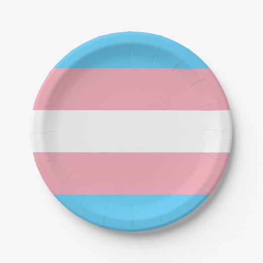 Transgender flag trans-pride LGBT symbool homohomo Papieren Bordje (Voorkant)