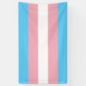Transgender flag trans-pride LGBT symbool homohomo Spandoek (Verticaal)