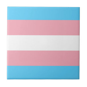 Transgender flag trans-pride LGBT symbool homohomo Tegeltje