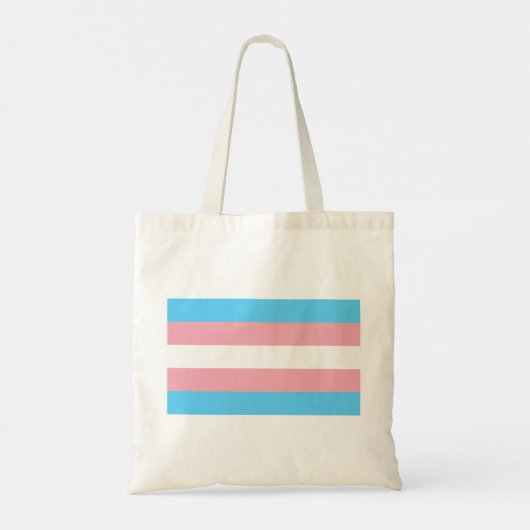 Transgender flag trans-pride LGBT symbool homohomo Tote Bag (Achterkant)