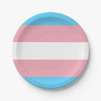 Transgender Flagge Papieren Bordje