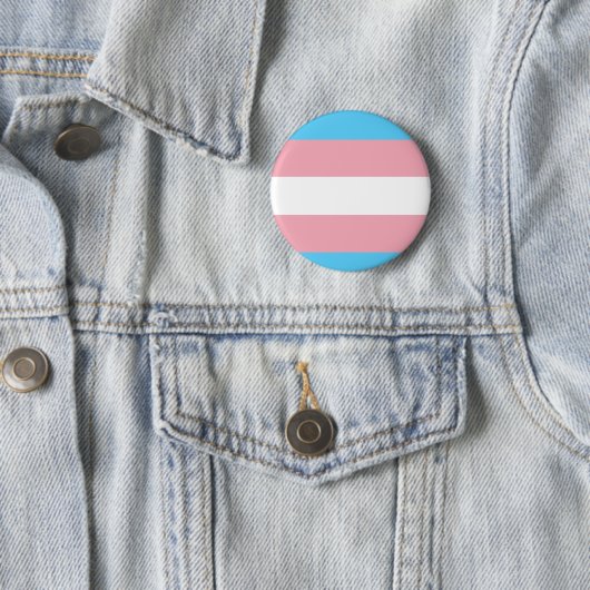 Transgender Flagge Ronde Button 5,7 Cm (In situ)
