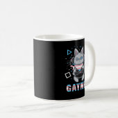 Transgender Gaymer Geek Pride Lesbian Trans Gift C Koffiemok (Voorkant rechts)