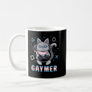 Transgender Gaymer Geek Pride Lesbian Trans Gift C Koffiemok