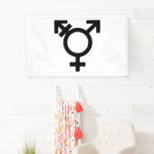 Transgender-gendersymbool Spandoek (Insitu)
