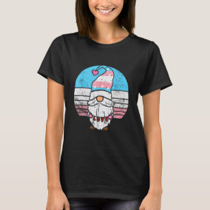 Transgender Gnome Trans Pride Transseksueel LGBT J T-shirt