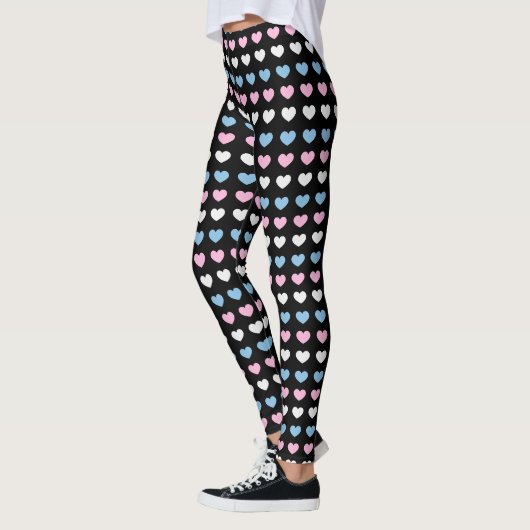 Transgender Harten Patroon Leggings (Links)