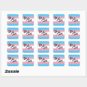 Transgender Het/zijn Persoonsvorm Sticker (Vel)