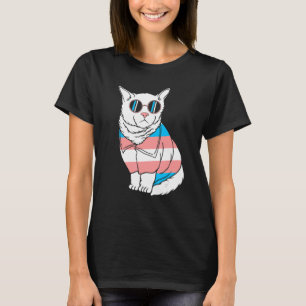 Transgender Kater Kitten Huisdier LGBTQ Transseksu T-shirt