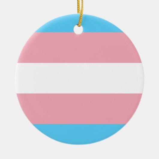 Transgender-keramische cirkelvormgeving keramisch ornament (Voorkant)