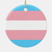 Transgender-keramische cirkelvormgeving keramisch ornament (Achterkant)