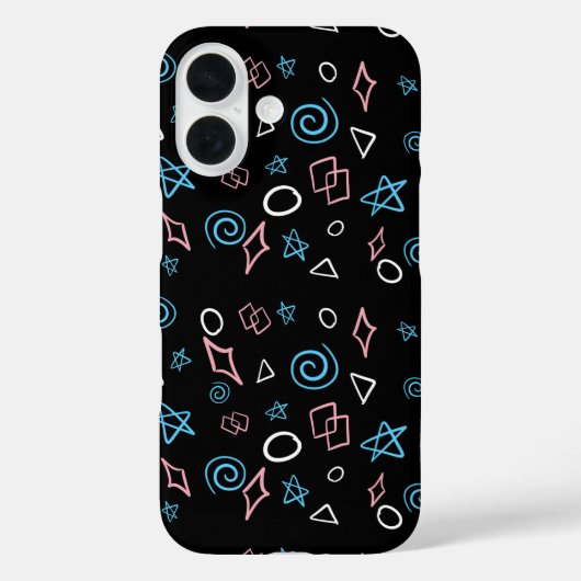 Transgender kleuren vormen Case-Mate iPhone case (Achterkant)