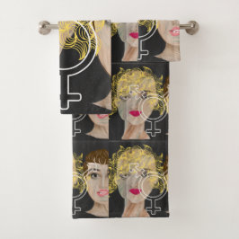 Transgender Love Bad Handdoek