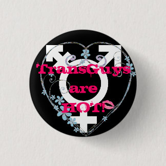 Transgender Love FTM Ronde Button 3,2 Cm