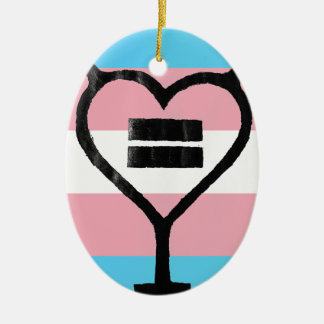 Transgender Love jezelf Keramisch Ornament