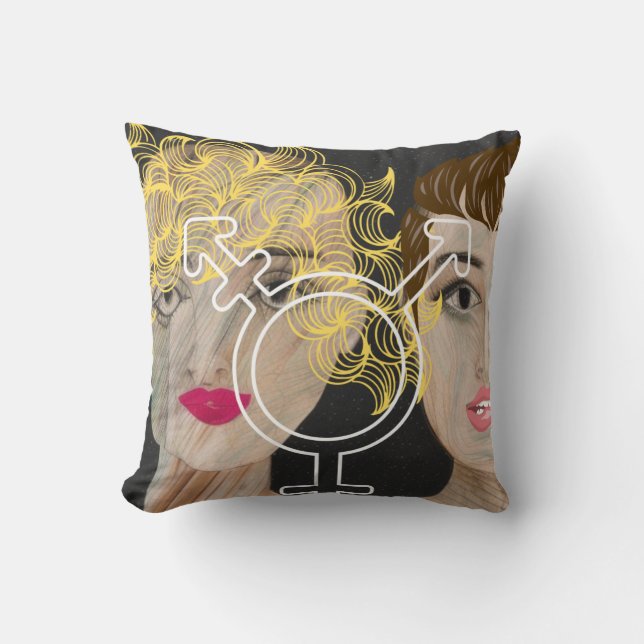 Transgender Love Kussen (Voorkant)