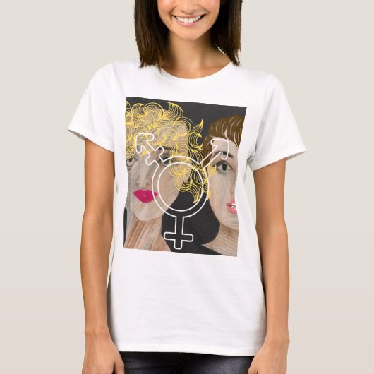 Transgender Love T-shirt (Voorkant)
