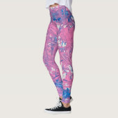 Transgender Marmer Kunstwerk Leggings (Links)