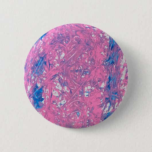 Transgender Marmer Kunstwerk Ronde Button 5,7 Cm (Voorkant)