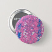 Transgender Marmer Kunstwerk Ronde Button 5,7 Cm (Voorkant /achterkant)