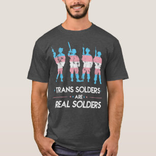 Transgender Militaire Steun Trans Rights 5965 T-shirt