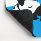 Transgender Parrot Boy met Vriendin Muismat (Hoek)