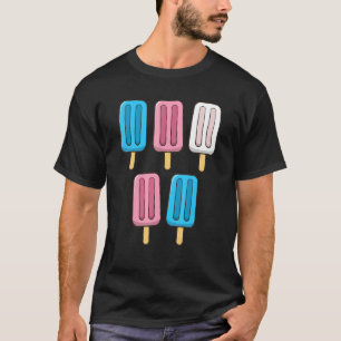 Transgender Popsicles 4e juli T-shirt